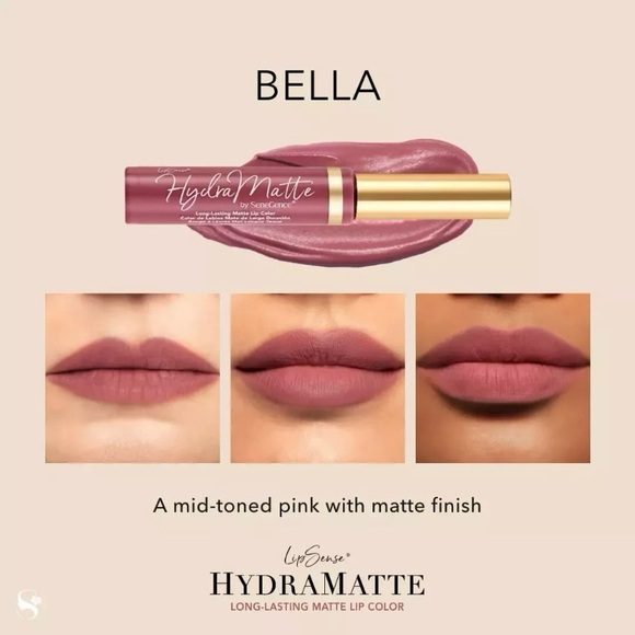 NWT. LIPSENSE HydraMatte Lip Color Bella - Picture 1 of 8